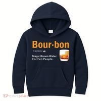 Whiskey Bourbon Definition Shirts Magic Brown Water Kentucky Kids Hoodie thumb 0