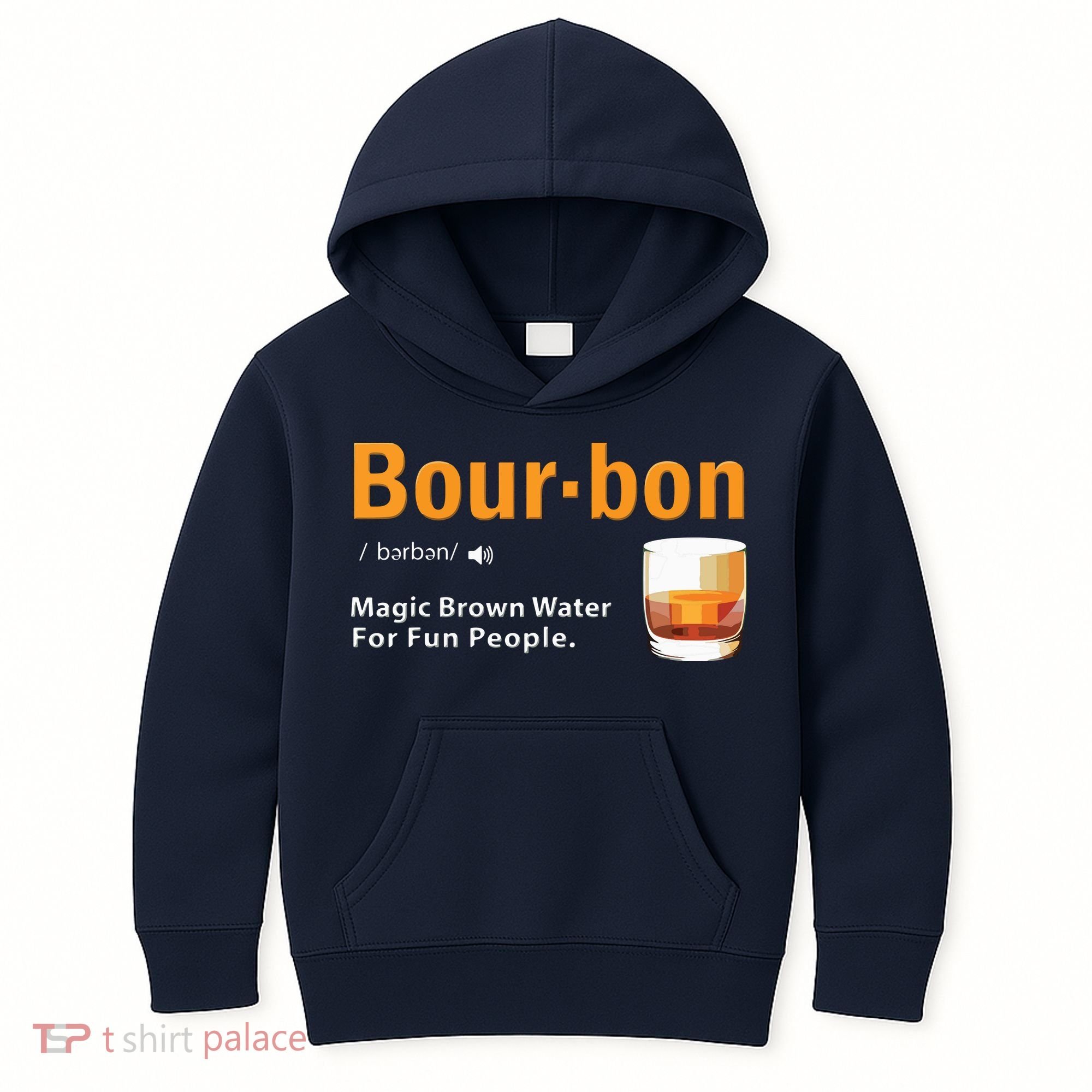 Whiskey Bourbon Definition Shirts Magic Brown Water Kentucky Kids Hoodie