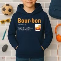 Whiskey Bourbon Definition Shirts Magic Brown Water Kentucky Kids Hoodie thumb 2