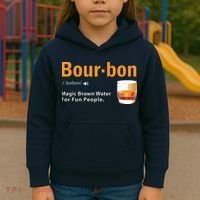 Whiskey Bourbon Definition Shirts Magic Brown Water Kentucky Kids Hoodie thumb 3