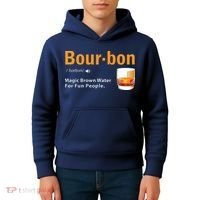 Whiskey Bourbon Definition Shirts Magic Brown Water Kentucky Kids Hoodie thumb 4