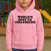 World's Best Ex Girlfriend Funny Gift Kids Hoodie thumb 2