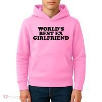World's Best Ex Girlfriend Funny Gift Kids Hoodie thumb 4