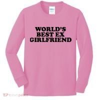 World's Best Ex Girlfriend Funny Gift Kids Long Sleeve Shirt thumb 0