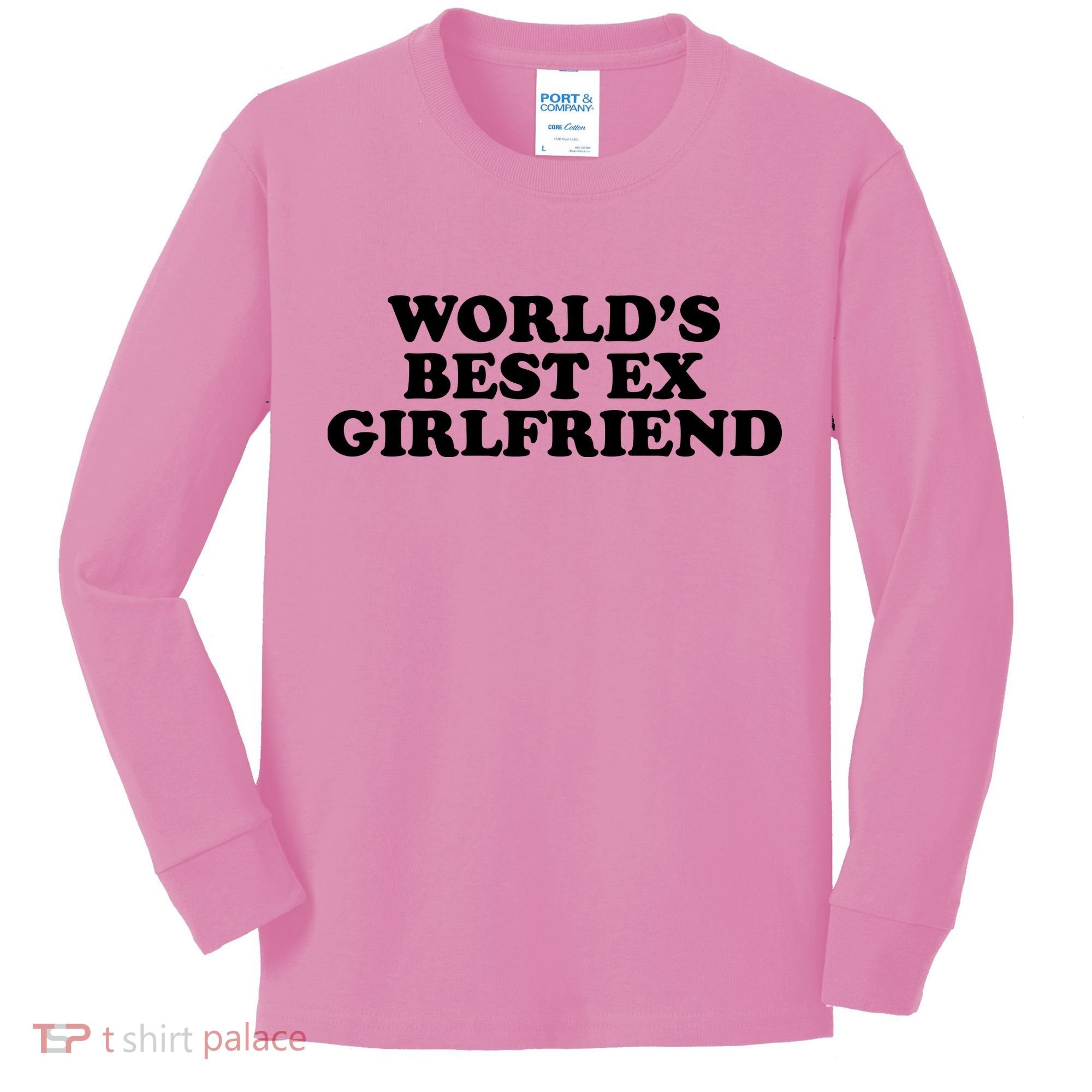 World's Best Ex Girlfriend Funny Gift Kids Long Sleeve Shirt