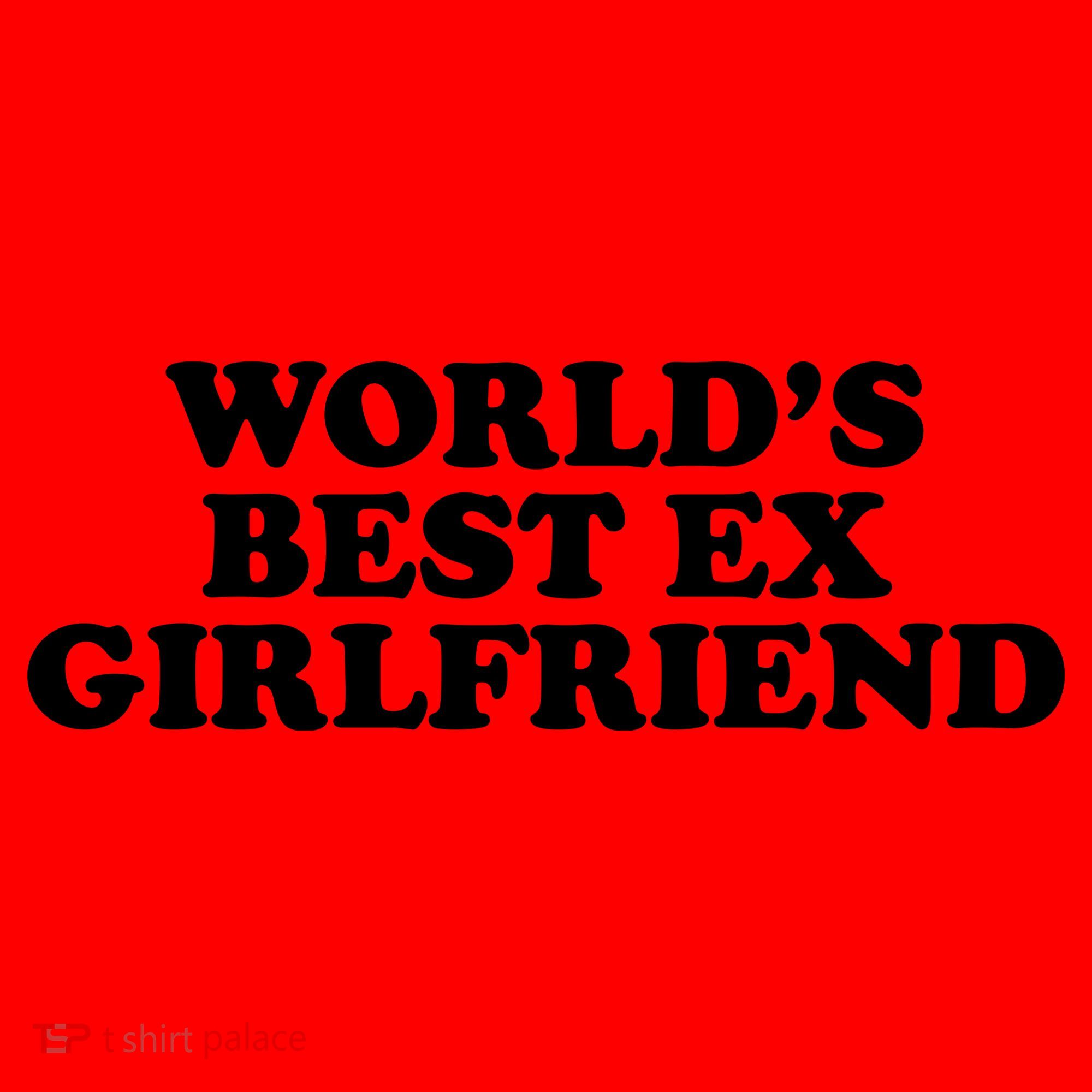 World's Best Ex Girlfriend Funny Gift Santa Hat