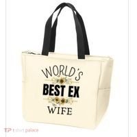 WorldS Best Ex Wife Sarcastic Divorcee Sayings Tote Bag thumb 3
