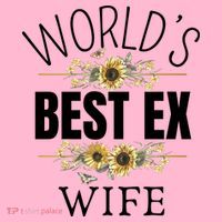 WorldS Best Ex Wife Sarcastic Divorcee Sayings Coaster thumb 2