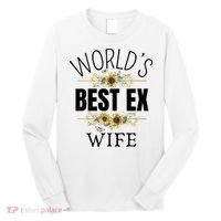WorldS Best Ex Wife Sarcastic Divorcee Sayings Long Sleeve Shirt thumb 0