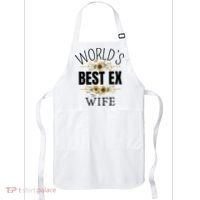 WorldS Best Ex Wife Sarcastic Divorcee Sayings Apron thumb 0