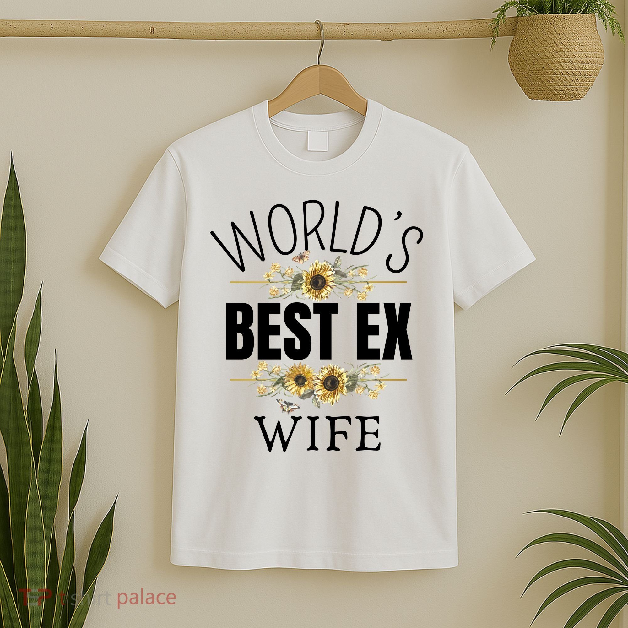 WorldS Best Ex Wife Sarcastic Divorcee Sayings T-Shirt