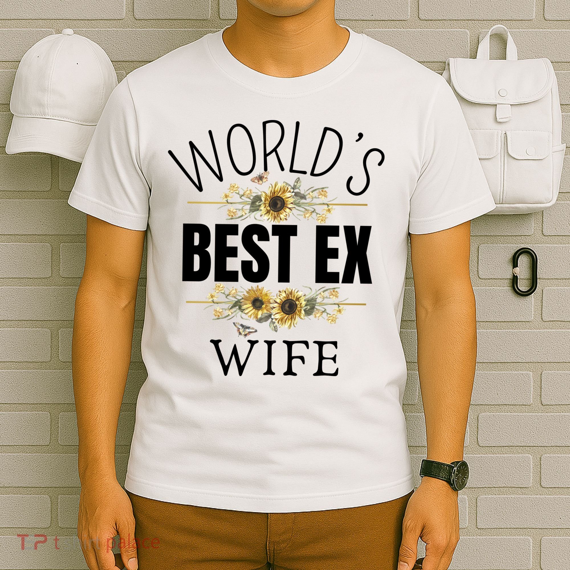WorldS Best Ex Wife Sarcastic Divorcee Sayings T-Shirt