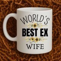 WorldS Best Ex Wife Sarcastic Divorcee Sayings Coffee Mug thumb 2