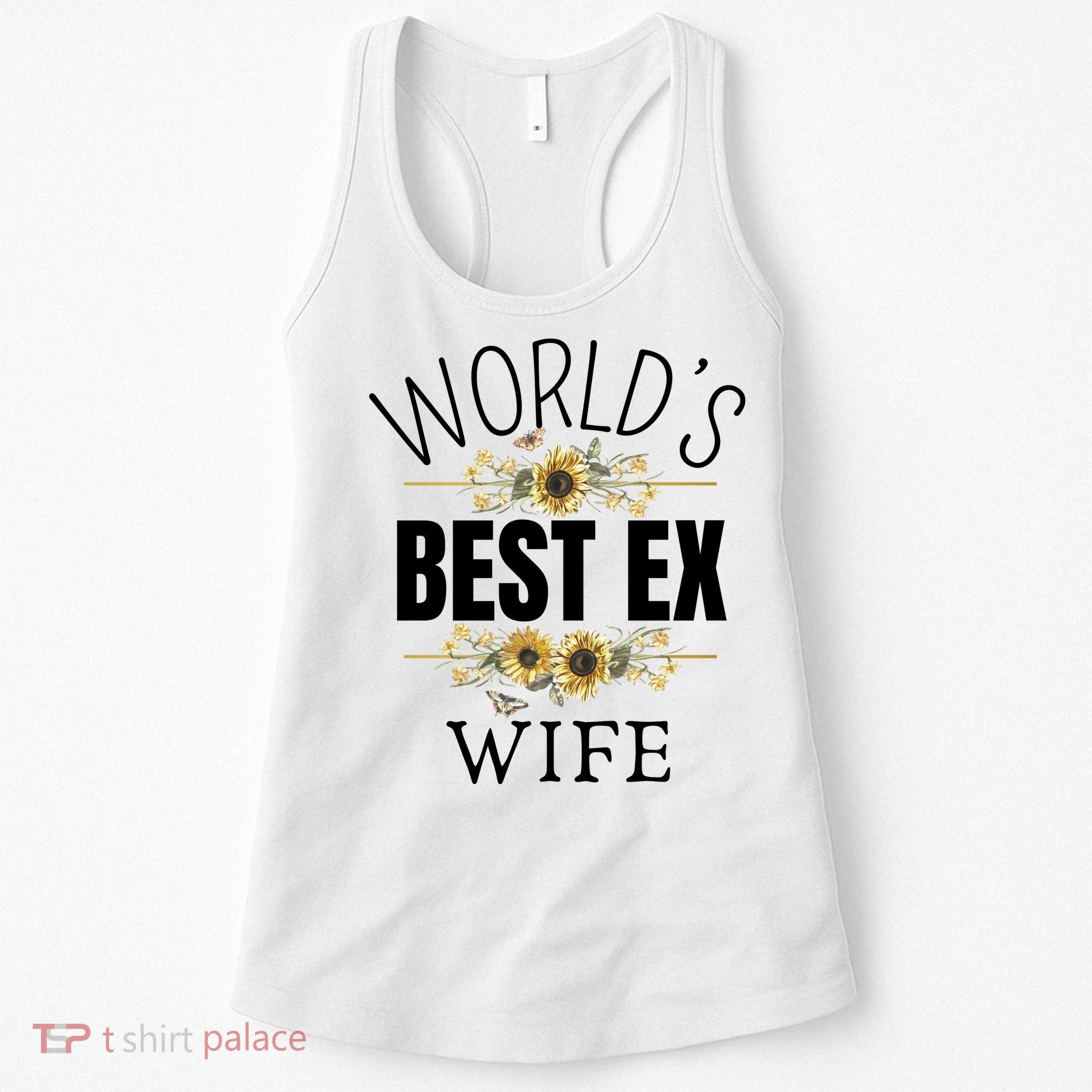 WorldS Best Ex Wife Sarcastic Divorcee Sayings Women's Tank Top