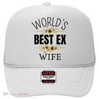 WorldS Best Ex Wife Sarcastic Divorcee Sayings Hat thumb 0