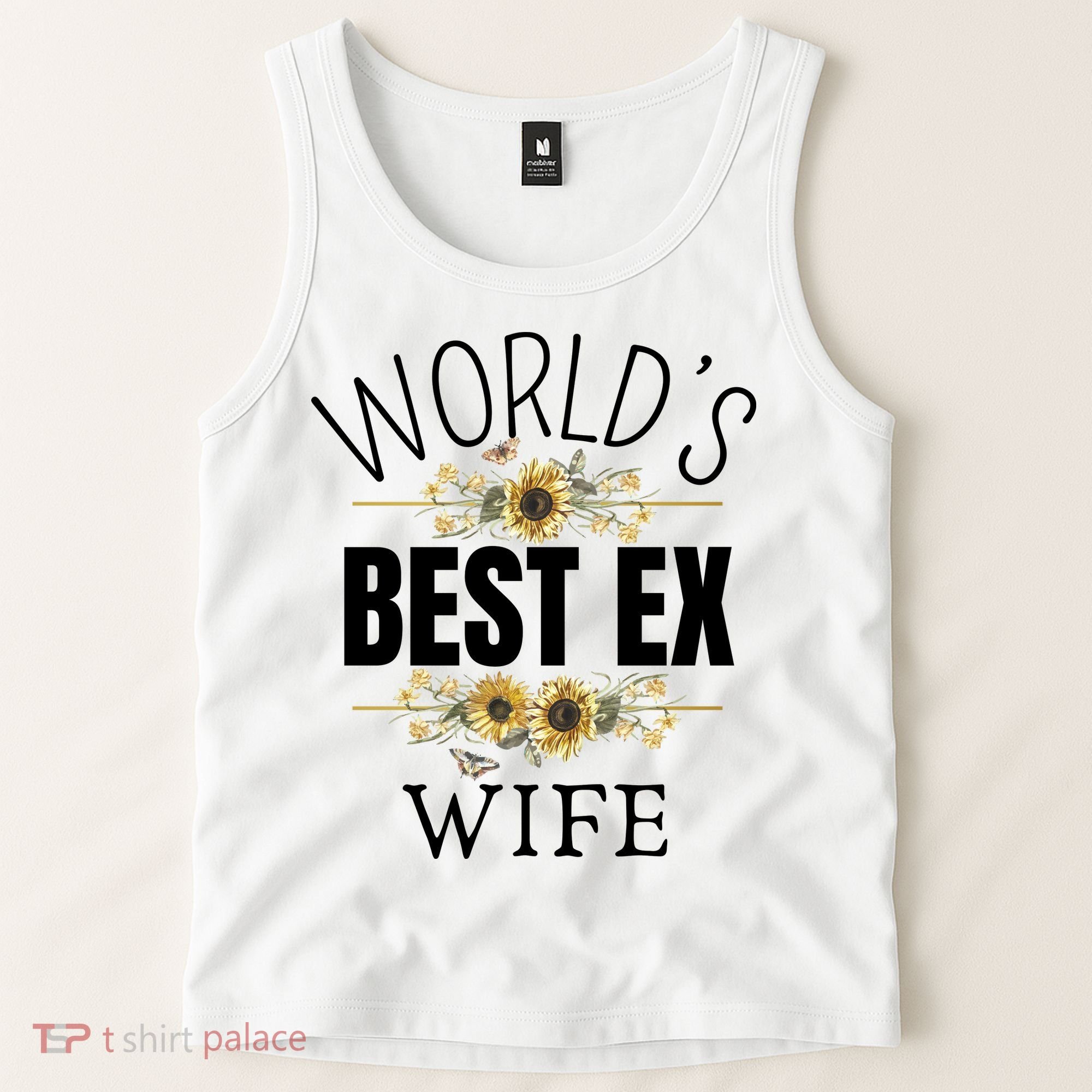 WorldS Best Ex Wife Sarcastic Divorcee Sayings Tank Top