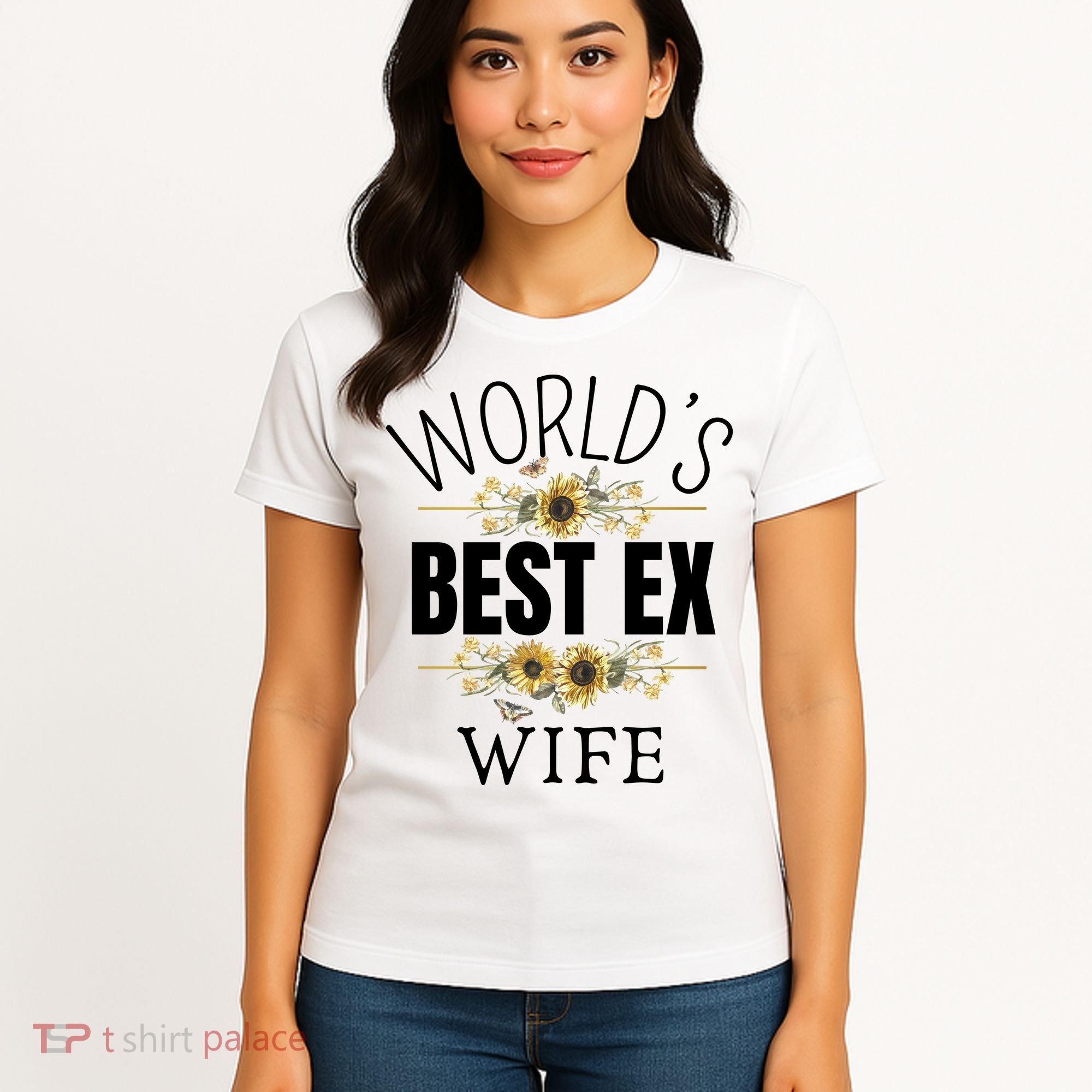 WorldS Best Ex Wife Sarcastic Divorcee Sayings Women's T-Shirt