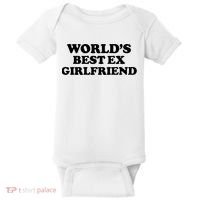 World’s Best Ex Girlfriend Funny Sarcasm Baby Bodysuit thumb 0
