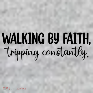 Walking By Faith Tripping Constantly The Baniff Cuffed Pom Beanie