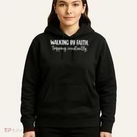 Walking By Faith Tripping Constantly Hoodie thumb 5