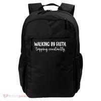 Walking By Faith Tripping Constantly Backpack thumb 0