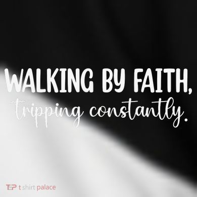 Walking By Faith Tripping Constantly Toddler Fine Jersey T-Shirt