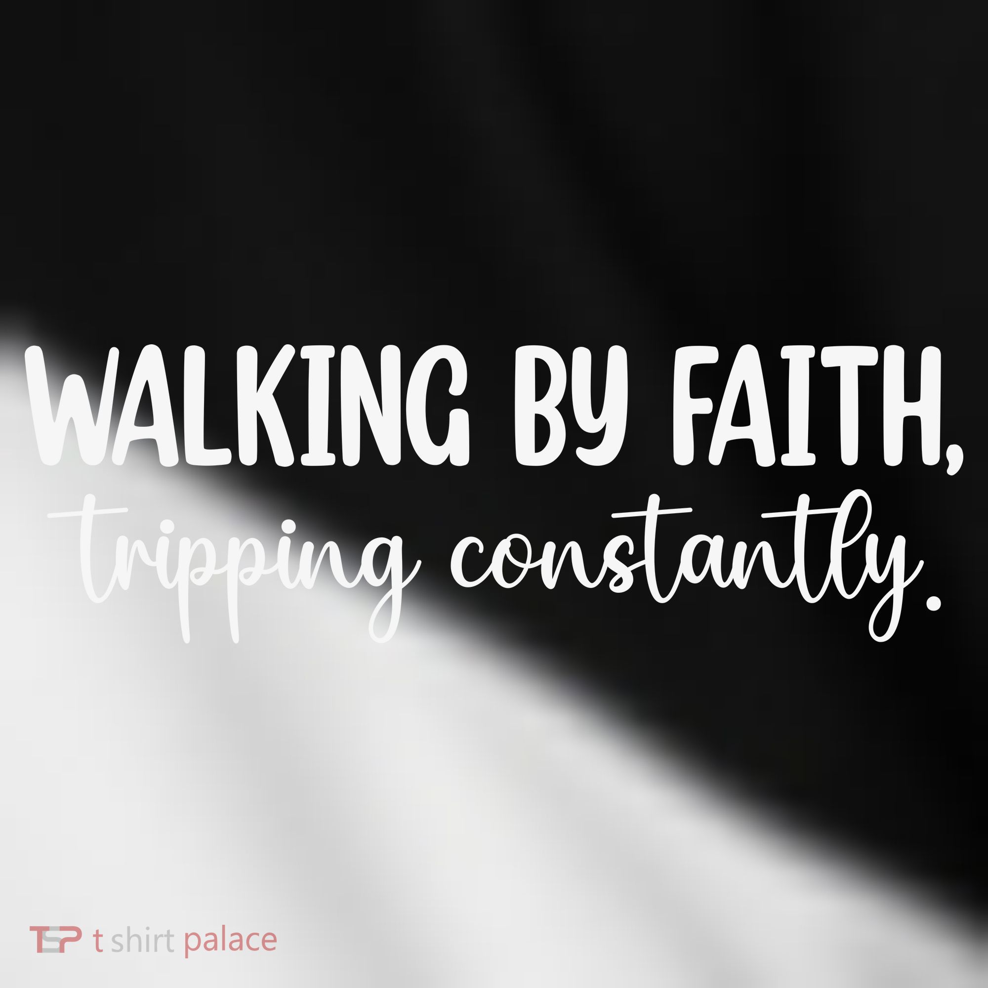 Walking By Faith Tripping Constantly Toddler Fine Jersey T-Shirt