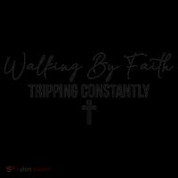 Walking By Faith Tripping Constantly Funny Christian Coffee Mug thumb 5
