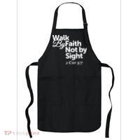 Walk By Faith Not By Sight - 2 Cor 57 Apron thumb 0