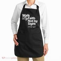 Walk By Faith Not By Sight - 2 Cor 57 Apron thumb 2