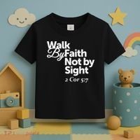 Walk By Faith Not By Sight - 2 Cor 57 Toddler T-Shirt thumb 3