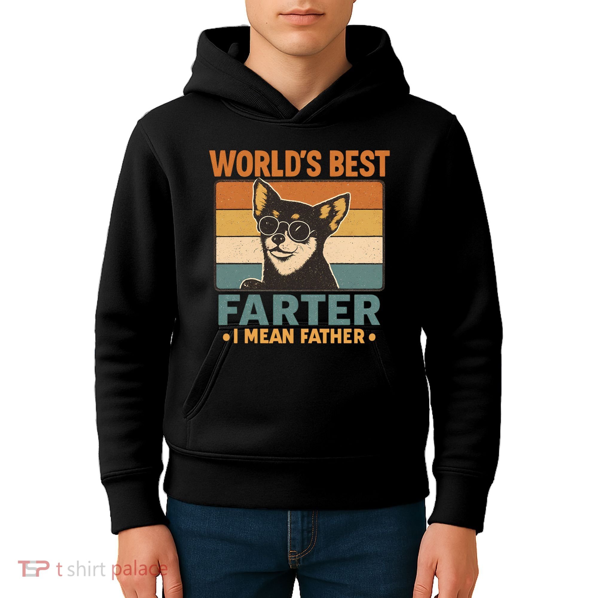 World's Best Farter I Mean Father Kids Hoodie