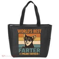 World's Best Farter I Mean Father Tote Bag thumb 0
