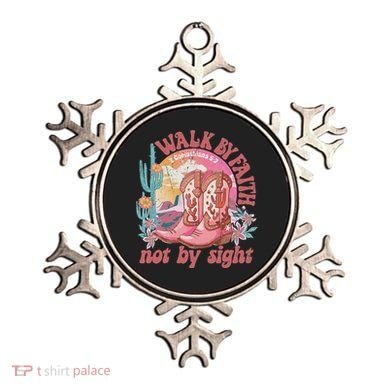 Walk By Faith Not By Sight Saying Bible Verse Ornament