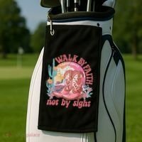 Walk By Faith Not By Sight Saying Bible Verse Golf Towel thumb 2