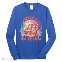 Walk By Faith Not By Sight Saying Bible Verse Long Sleeve Shirt thumb 0