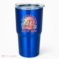 Walk By Faith Not By Sight Saying Bible Verse Tumbler thumb 0