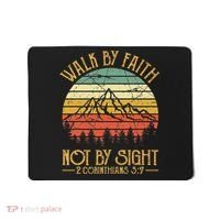 Walk By Faith Not By Sight T Bible Verse Gift Christian Mousepad thumb 0