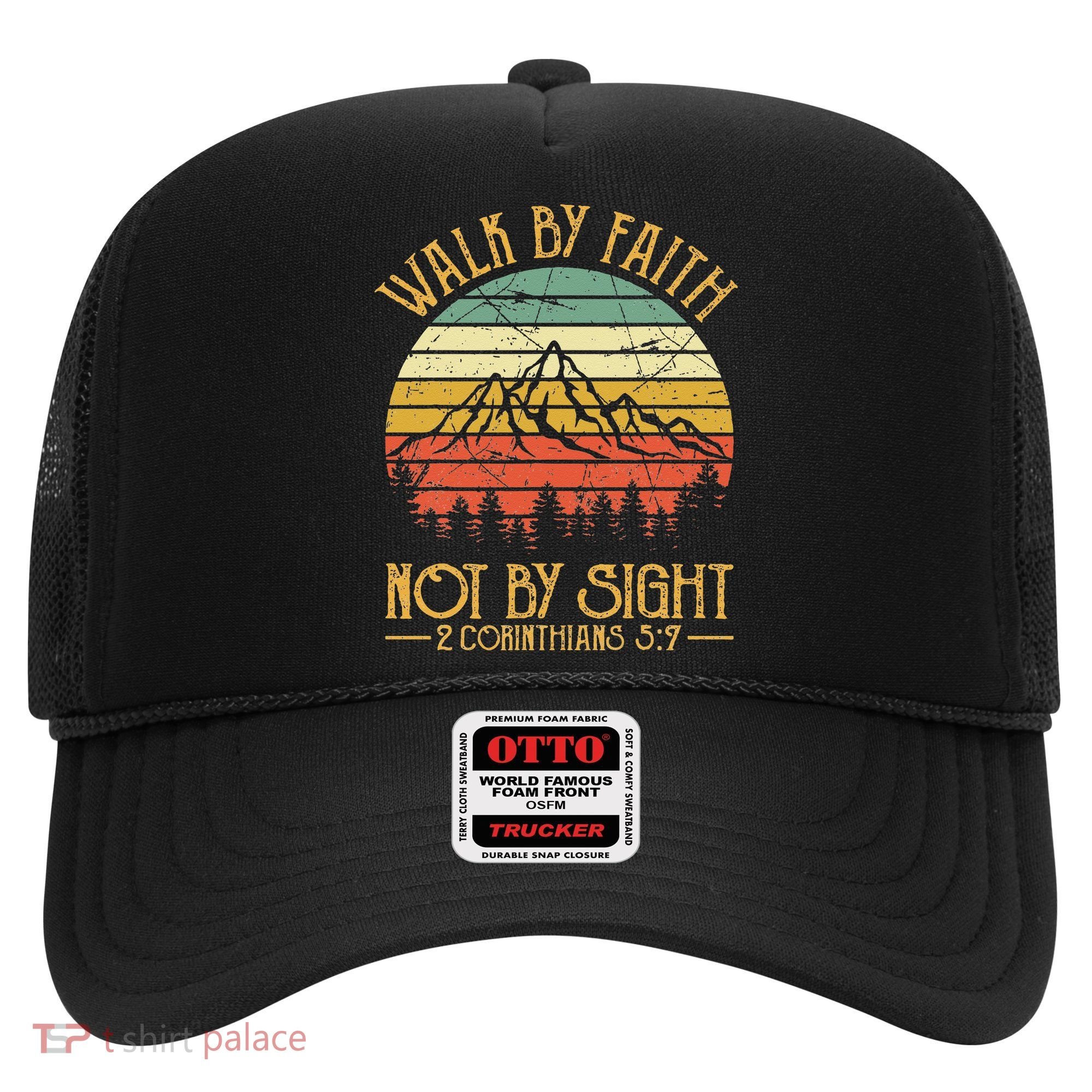Walk By Faith Not By Sight T Bible Verse Gift Christian Hat