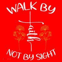 Walk By Faith Not By Sight God Faith Jesus 4 Santa Hat thumb 1