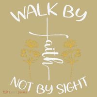 Walk By Faith Not By Sight God Faith Jesus 4 Hoodie thumb 2