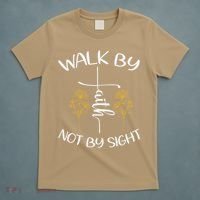 Walk By Faith Not By Sight God Faith Jesus 4 T-Shirt thumb 5