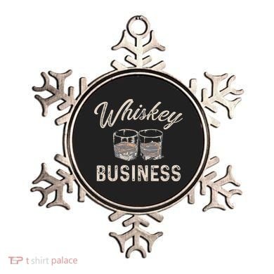 Whiskey Business Funny Vintage Shot Glasses Alcohol Drinking Ornament