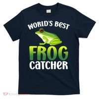 World's Best Frog Catcher Boys Girls Frog Hunter T-Shirt thumb 0