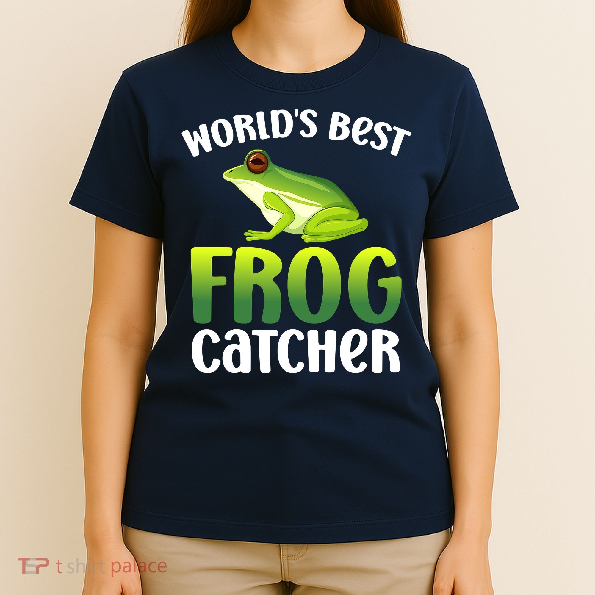 World's Best Frog Catcher Boys Girls Frog Hunter T-Shirt