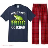 World's Best Frog Catcher Boys Girls Frog Hunter Pajama Set thumb 0