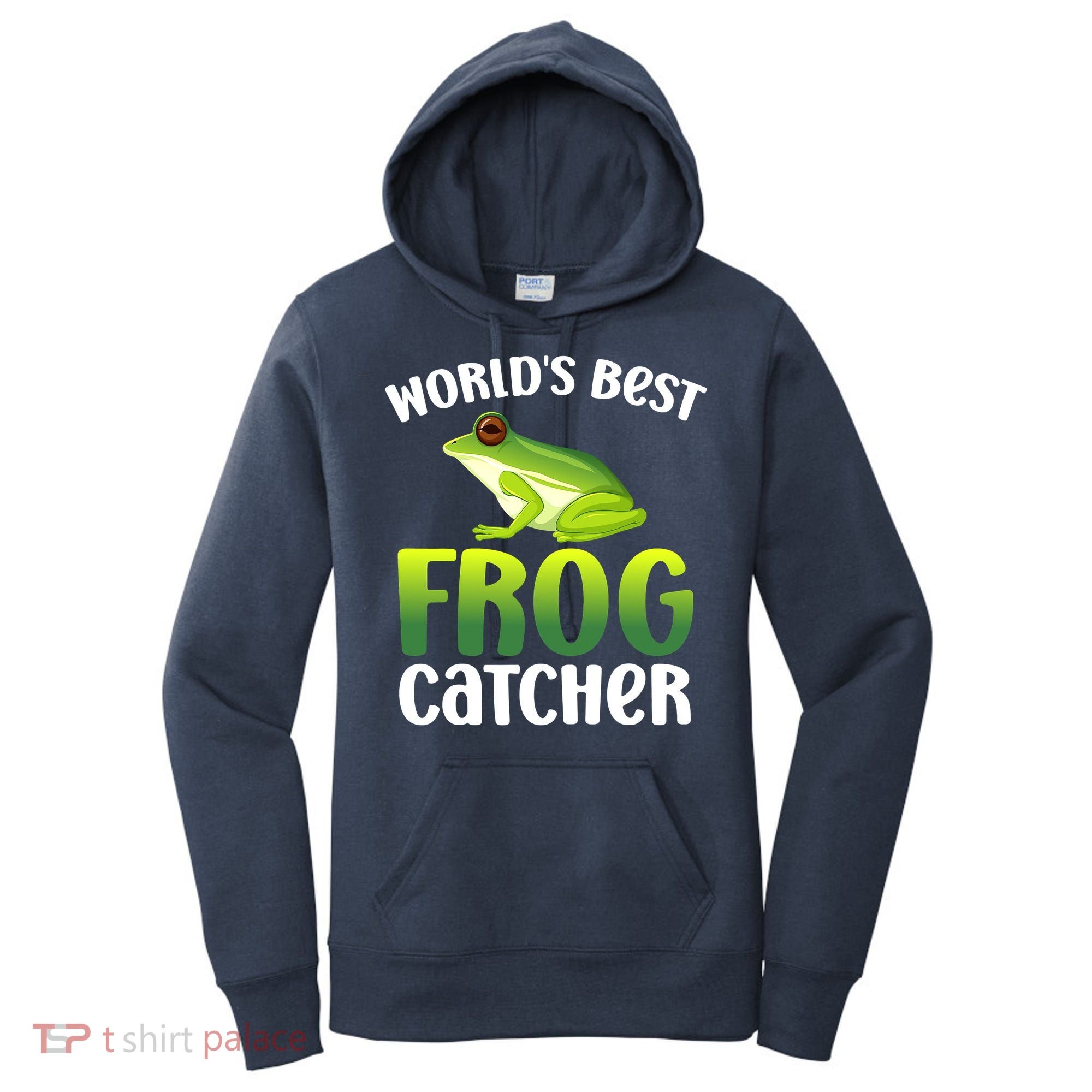 World's Best Frog Catcher Boys Girls Frog Hunter Women's Hoodie