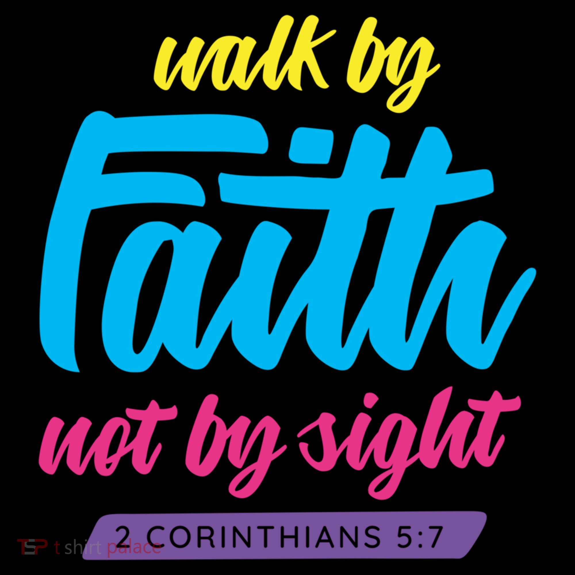 Walk By Faith Not By Sight Bible Verse Christian Saying Funny Gift Coffee Mug