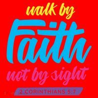 Walk By Faith Not By Sight Bible Verse Christian Saying Funny Gift Santa Hat thumb 1