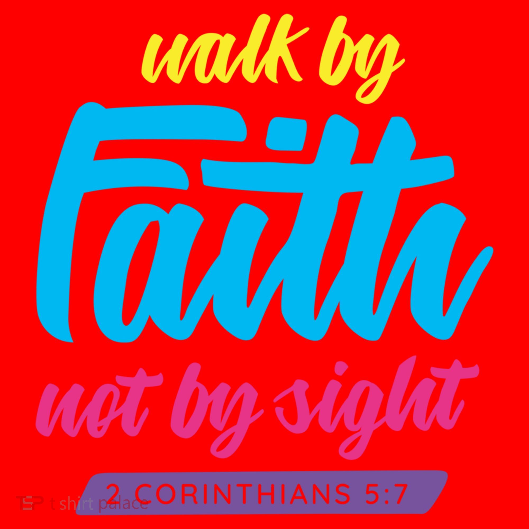 Walk By Faith Not By Sight Bible Verse Christian Saying Funny Gift Santa Hat